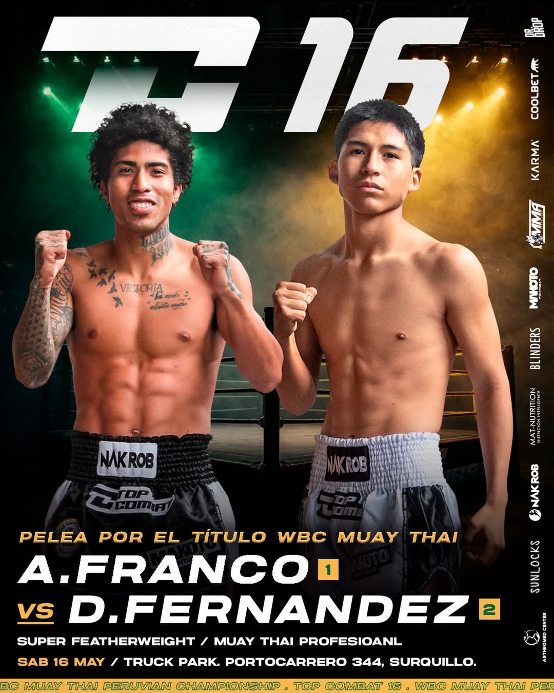 Top Combat 16 poster