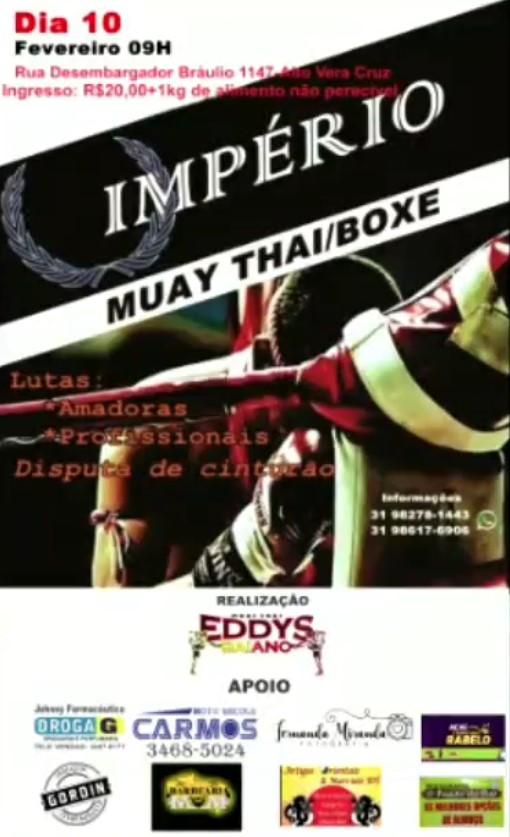 Imperio Muay Thai 1 poster