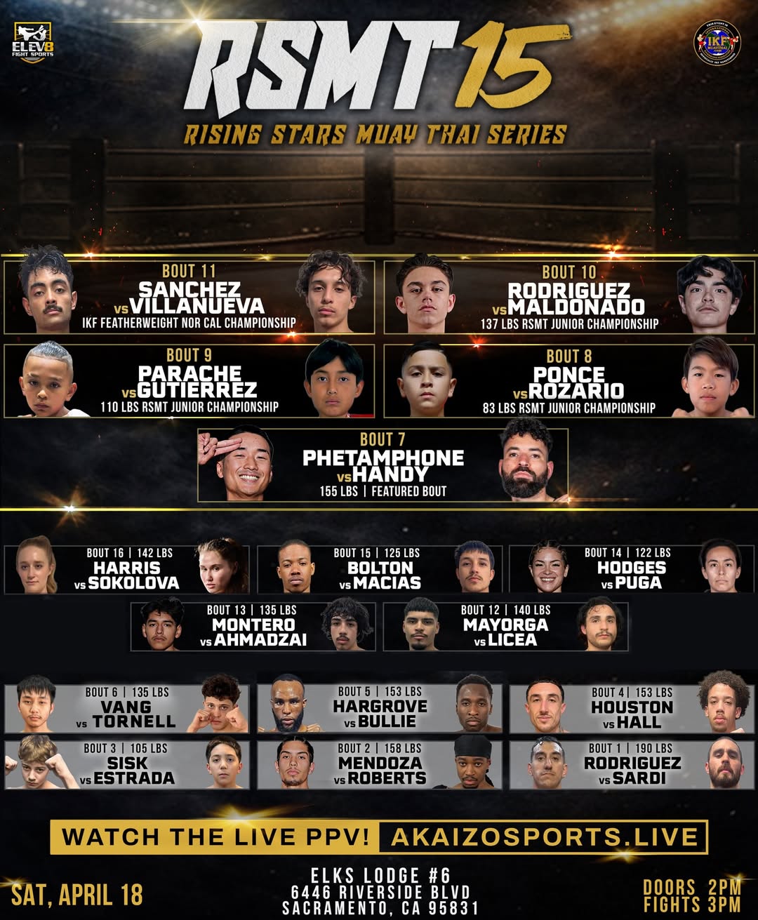 Rising Star Muay Thai Series 15 poster