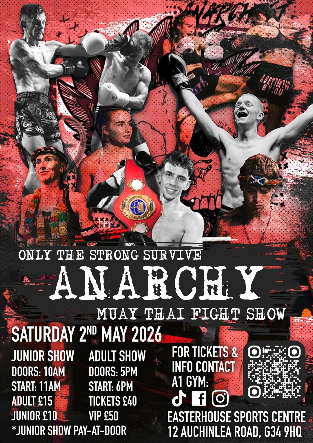 Anarchy Fight Night 9 poster