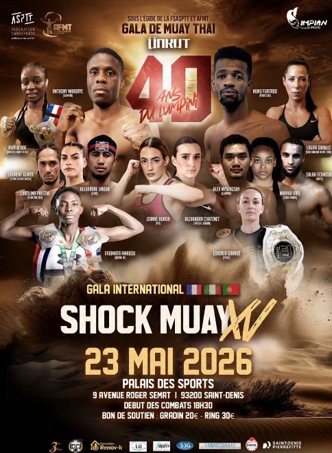 Shock Muay 15 poster