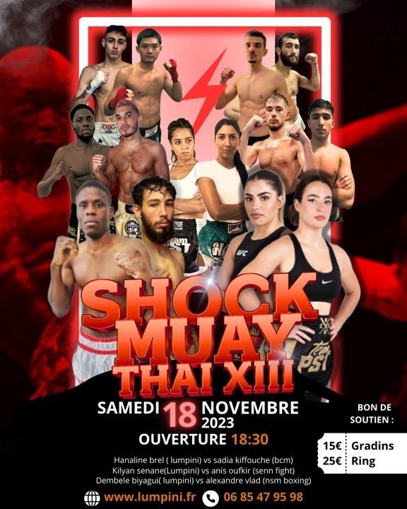 Shock Muay 13 poster