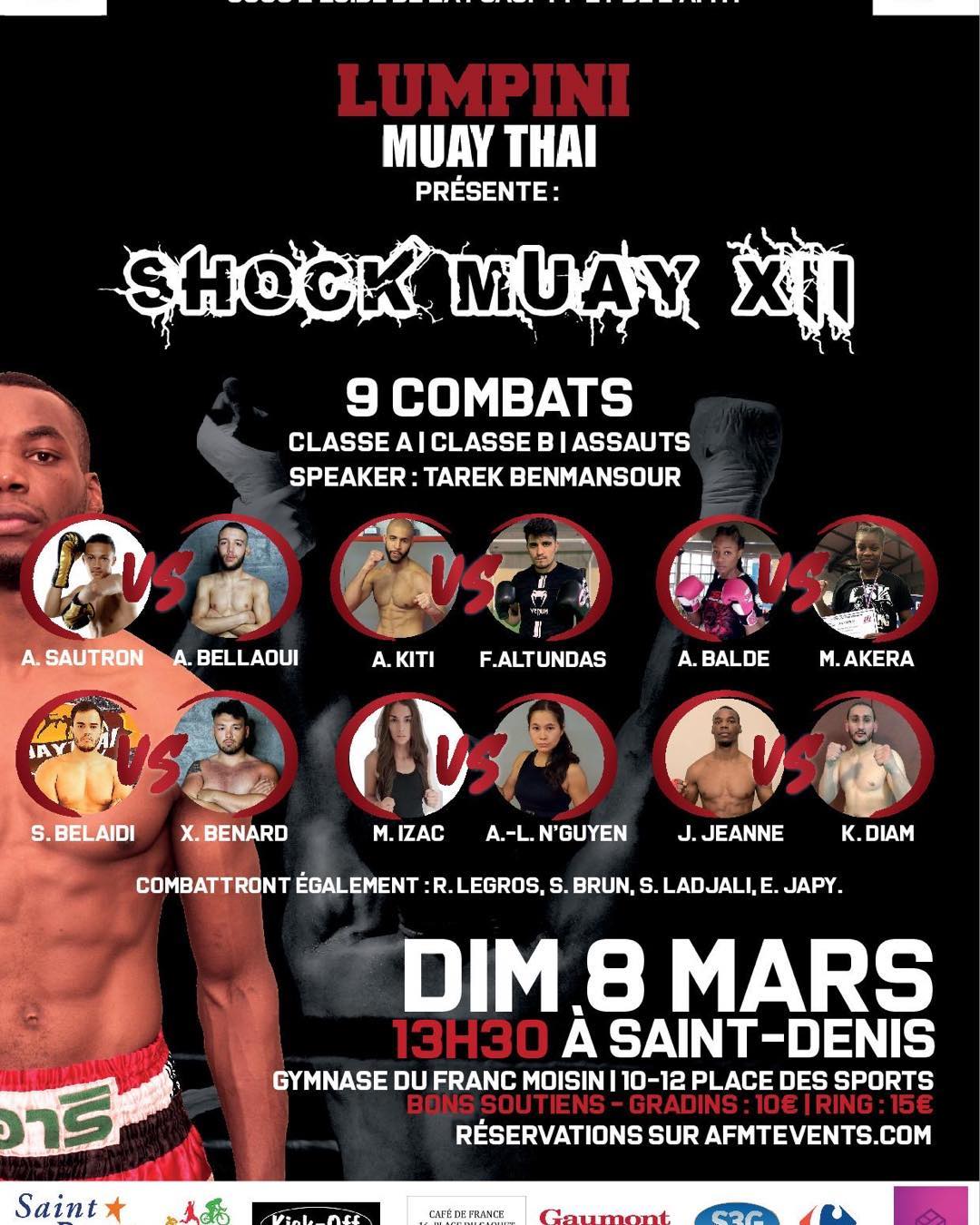 Shock Muay 12 poster