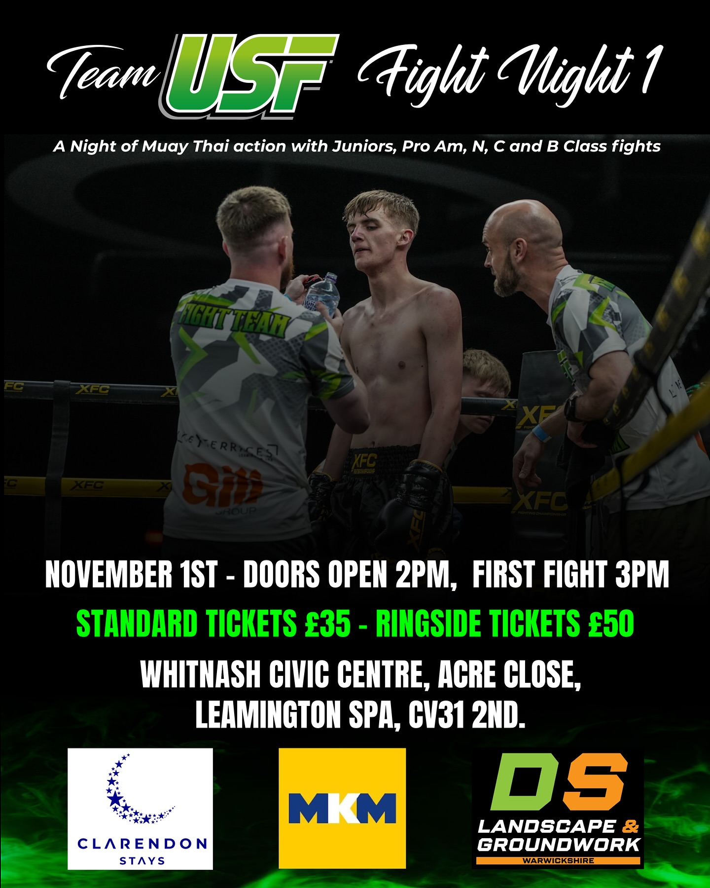 Team USF Fight Night 1 poster