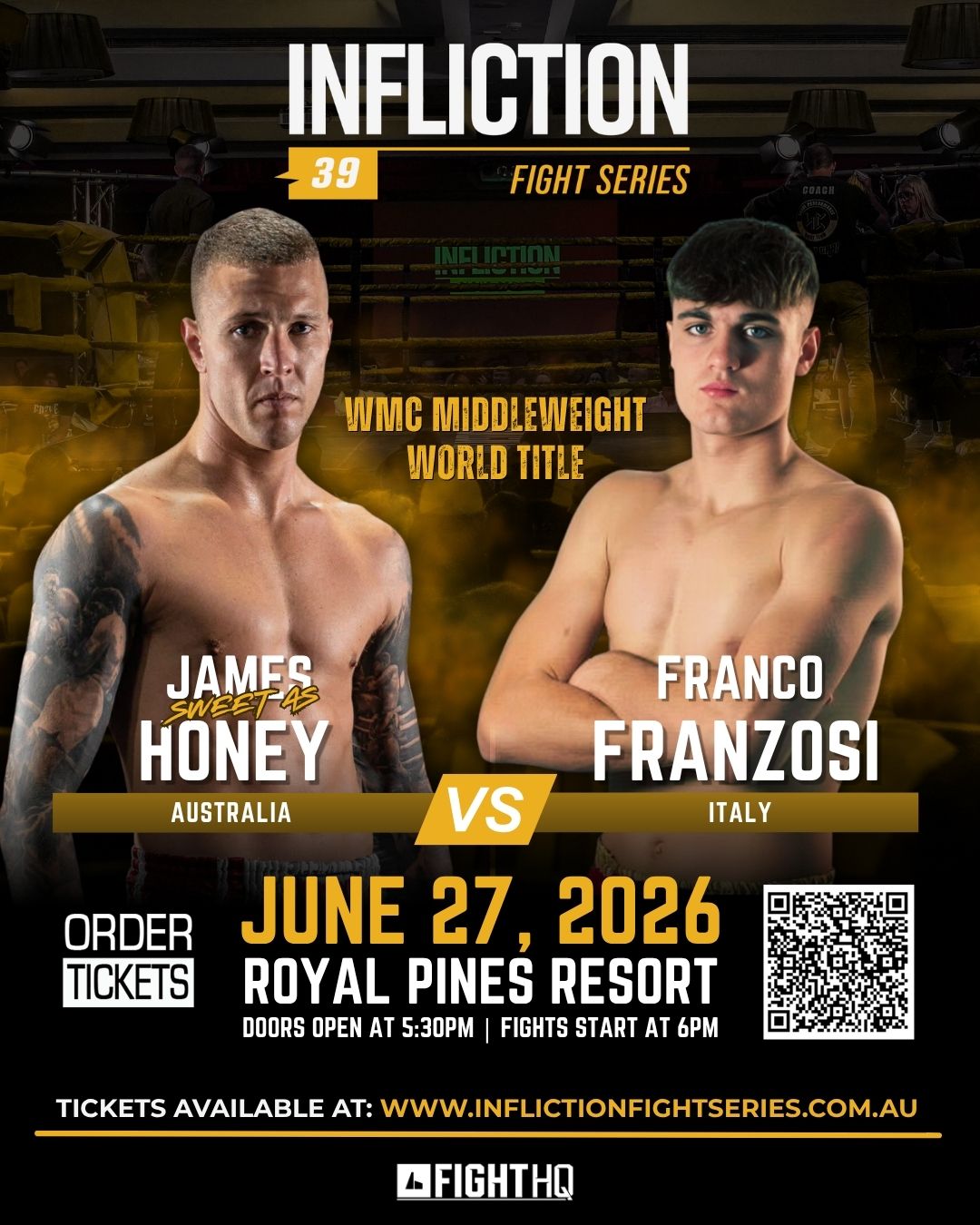 Infliction Fight Series 39 poster