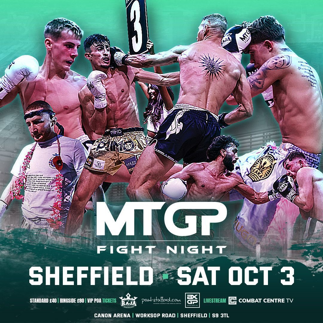 MTGP Fight Night - Sheffield poster