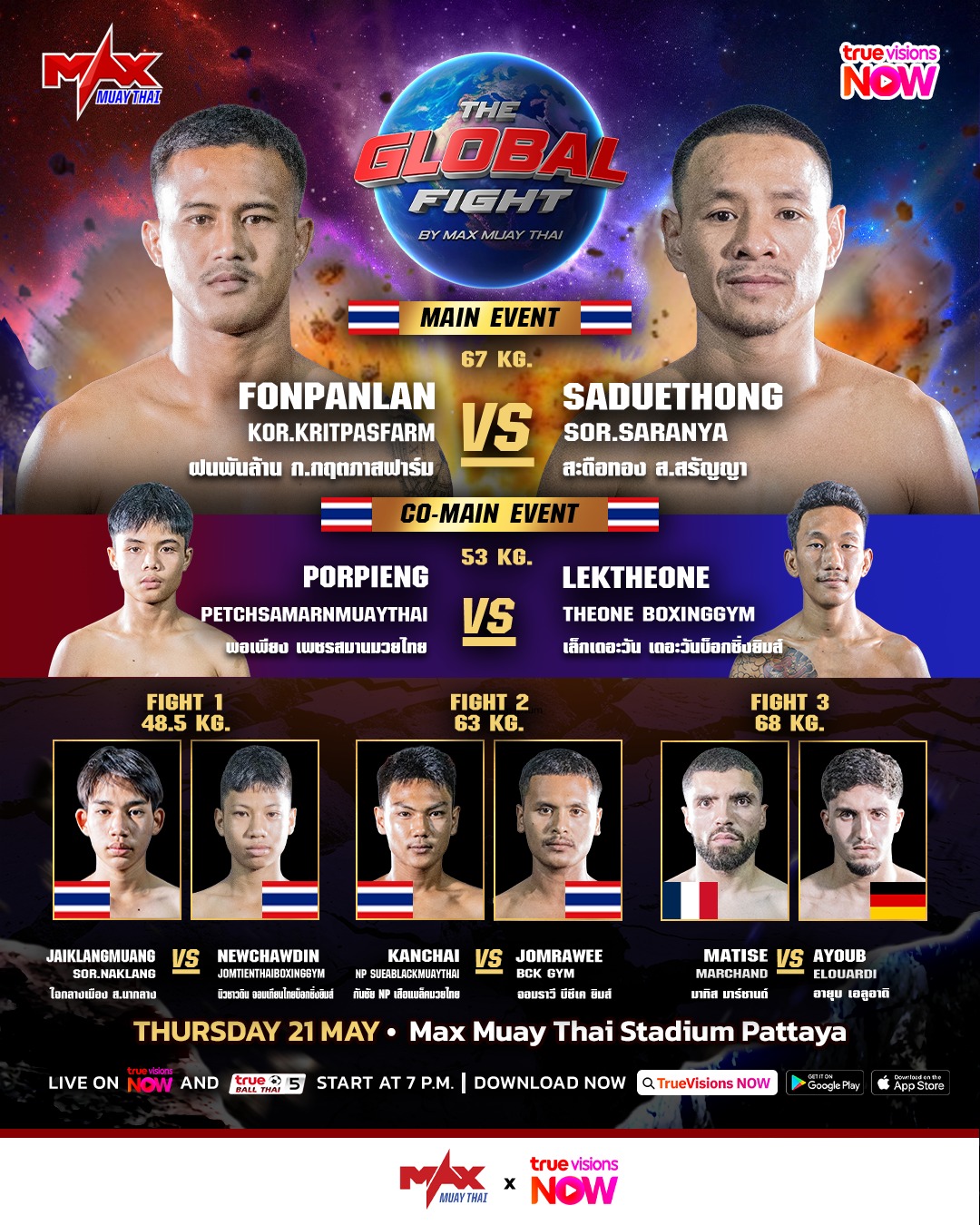 Max Muay Thai (21.05.2026) poster