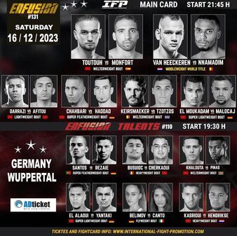 Enfusion Live 131 & Enfusion Talents 110 poster