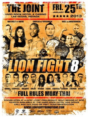 Lion Fight 8 poster