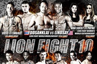 Lion Fight 10 poster