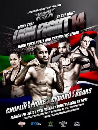 Lion Fight 14 poster