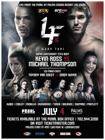 Lion Fight 16 poster