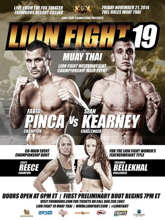 Lion Fight 19 poster