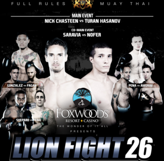Lion Fight 26 poster
