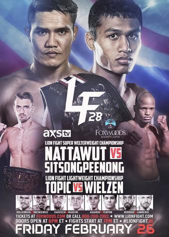 Lion Fight 28 poster