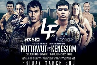 Lion Fight 35 poster