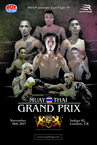 MTGP Presents Lion Fight 39 poster
