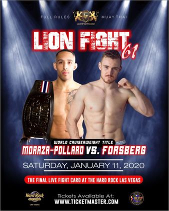 Lion Fight 61 poster