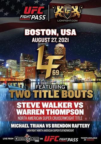 Lion Fight 69 poster