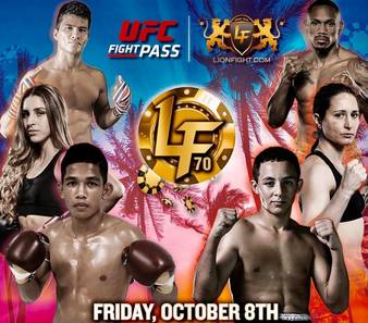 Lion Fight 70 poster
