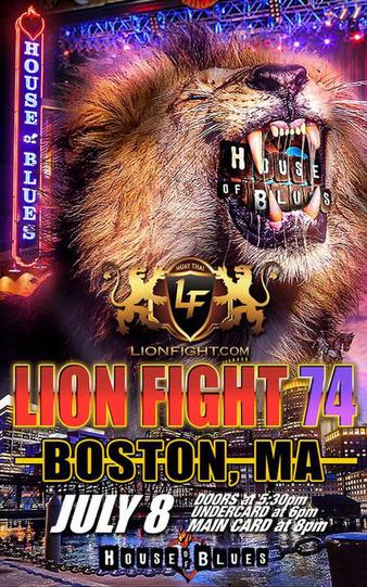 Lion Fight 74 poster