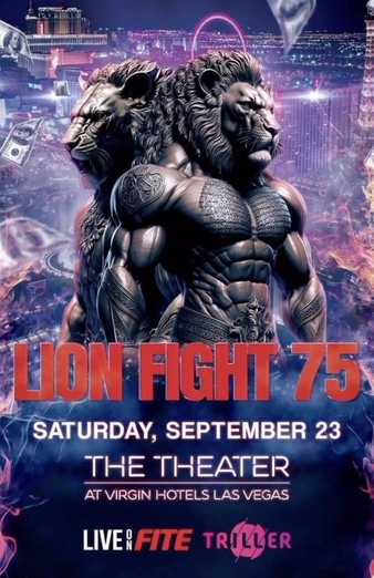 Lion Fight 75 poster