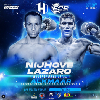 Enfusion Cage Events 11 poster