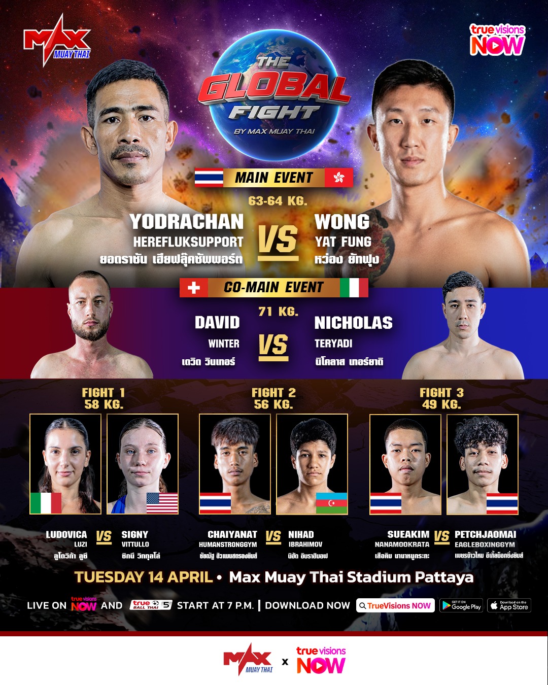 Max Muay Thai (14.04.2026) poster