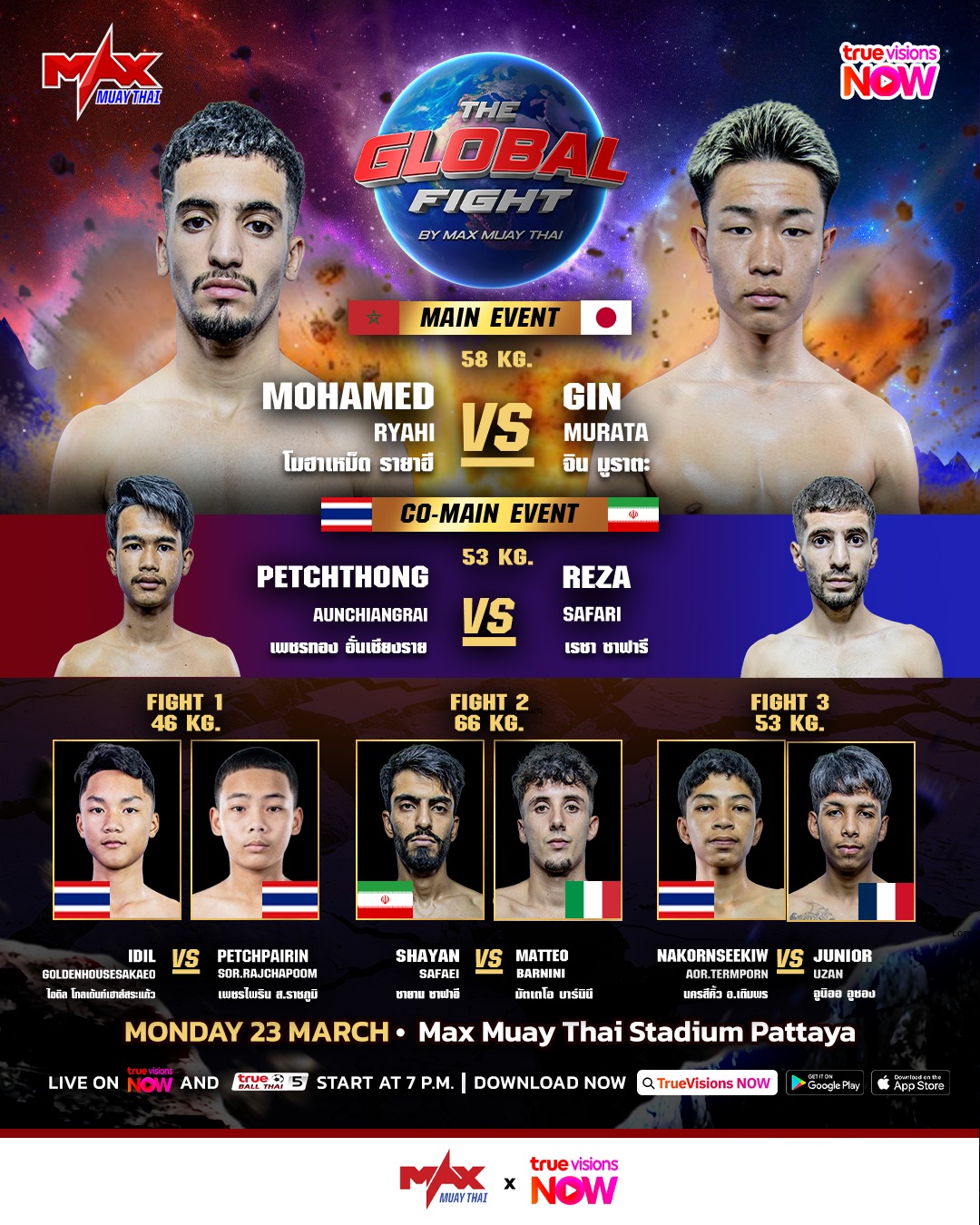 Max Muay Thai (23.03.2026) poster