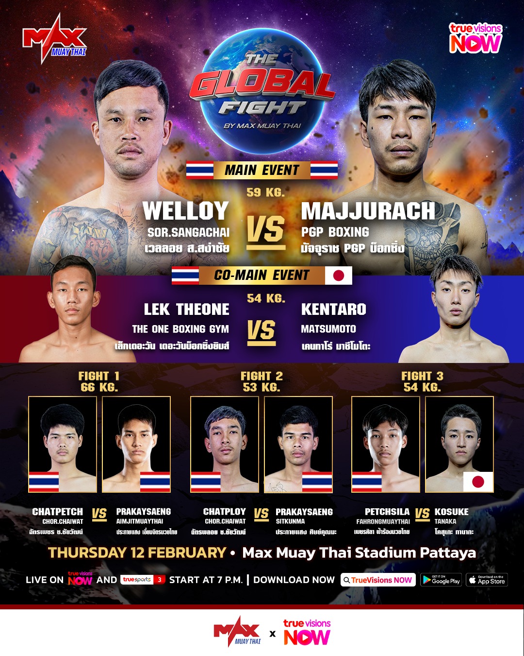 Max Muay Thai (12.02.2026) poster
