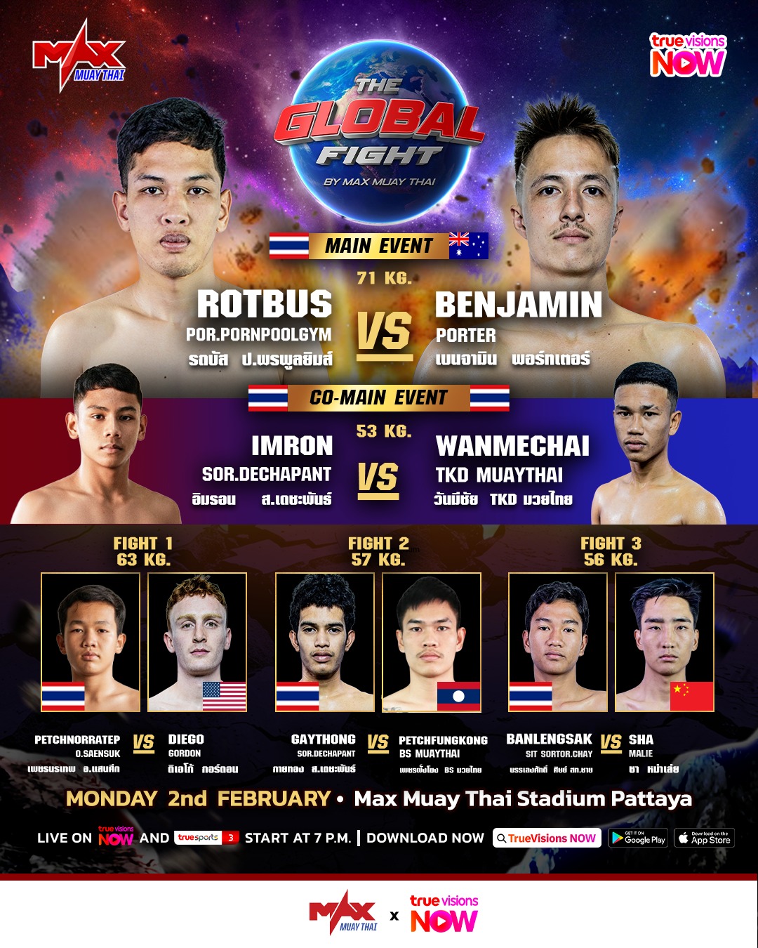 Max Muay Thai (02.02.2026) poster