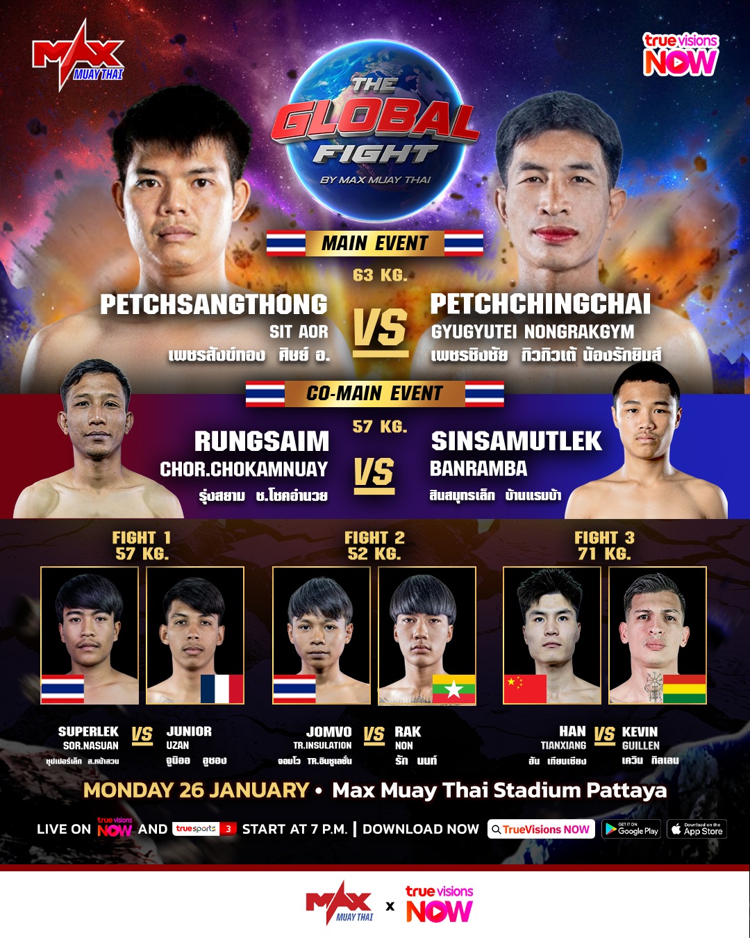 Max Muay Thai (26.01.2026) poster