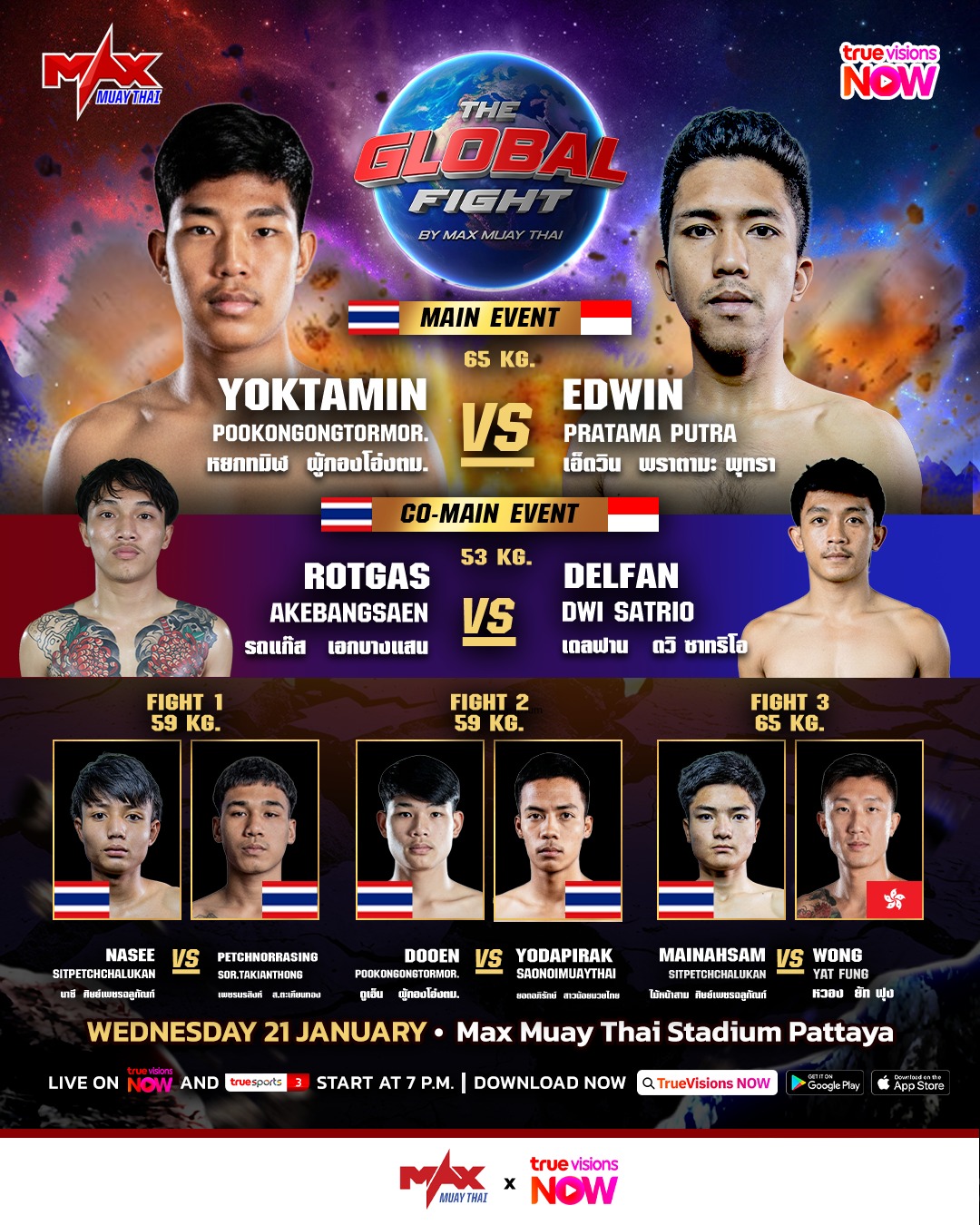Max Muay Thai (21.01.2026) poster