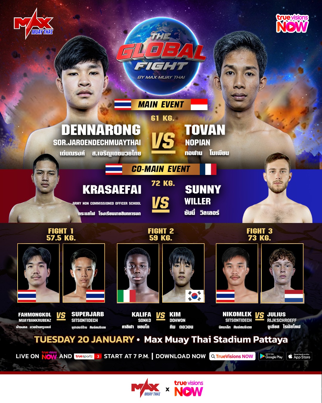 Max Muay Thai (20.01.2026) poster