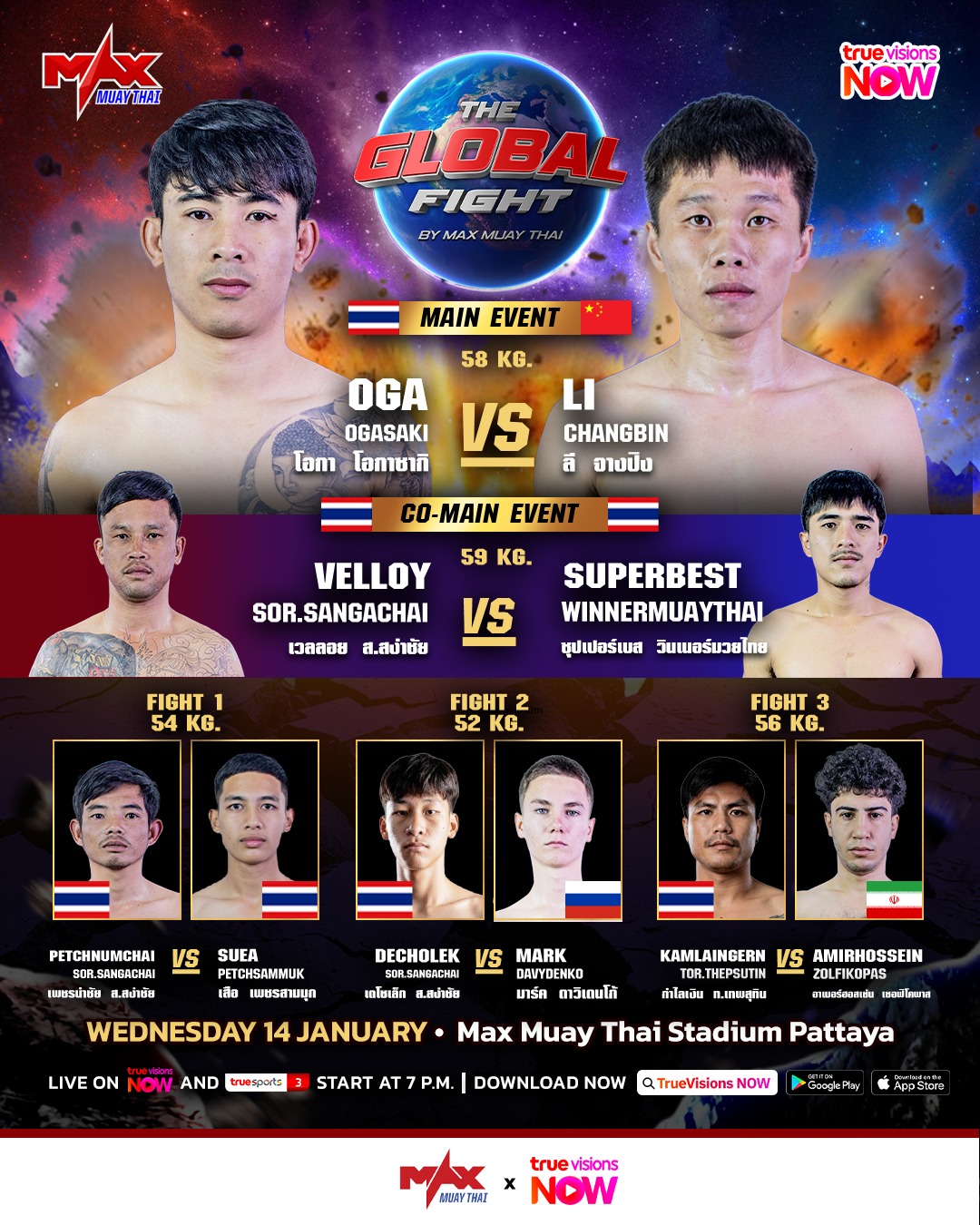 Max Muay Thai (14.01.2026) poster