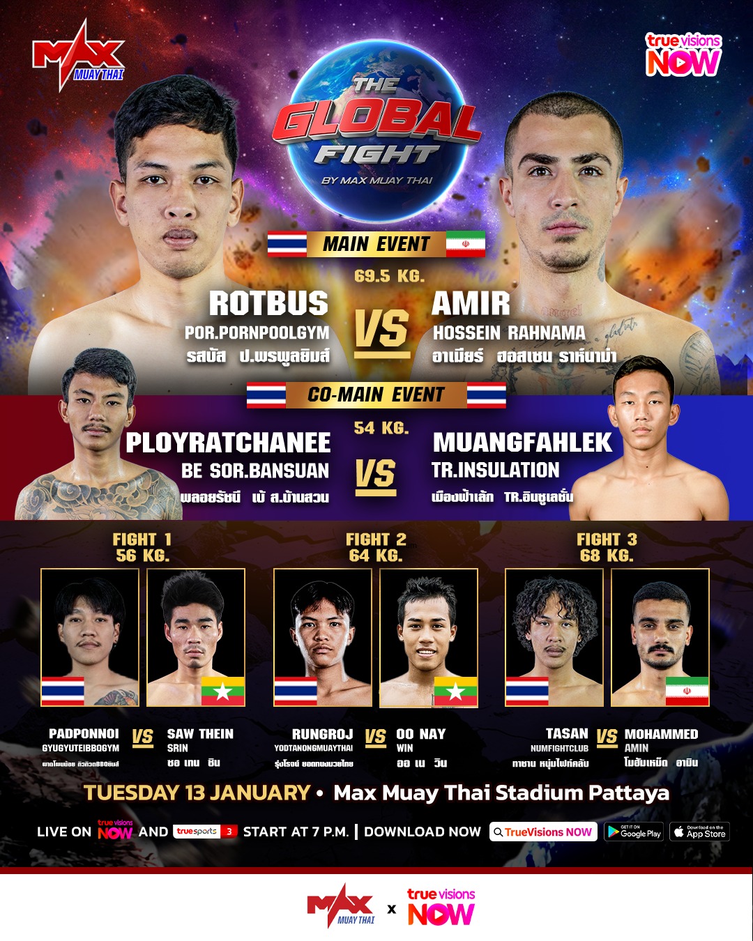 Max Muay Thai (13.01.2026) poster