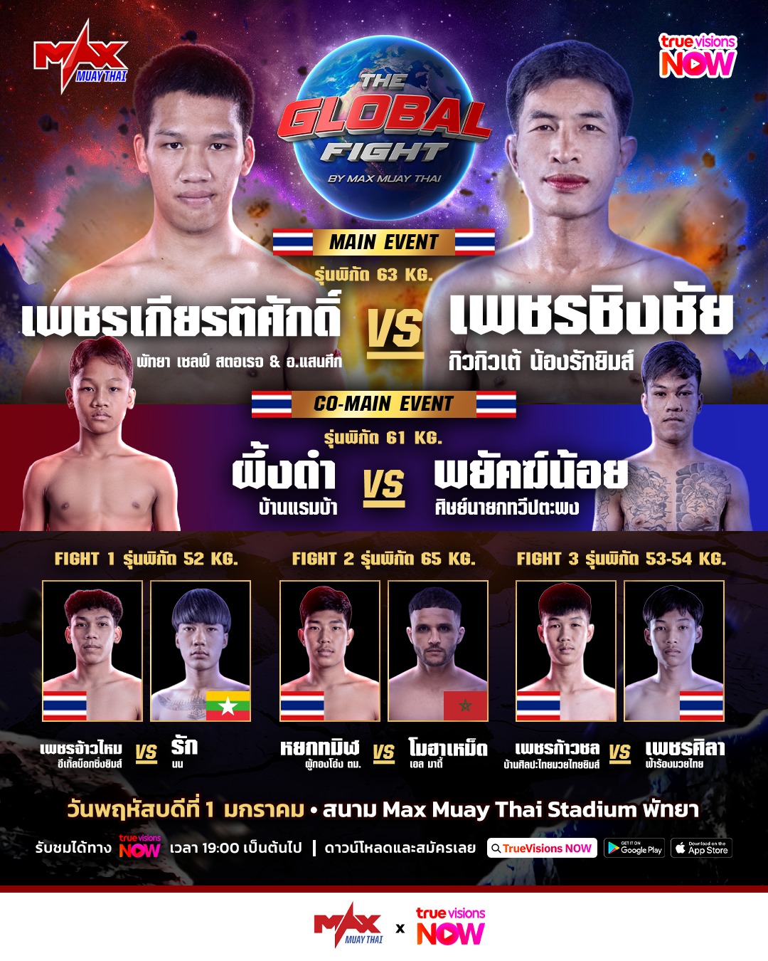 Max Muay Thai (01.01.2026) poster