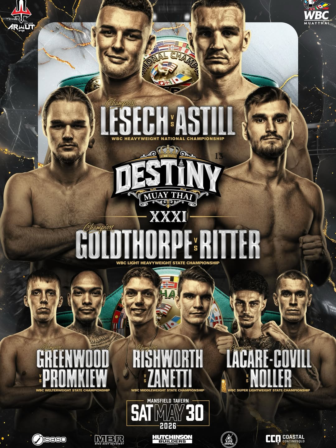 Destiny Muay Thai 31 poster