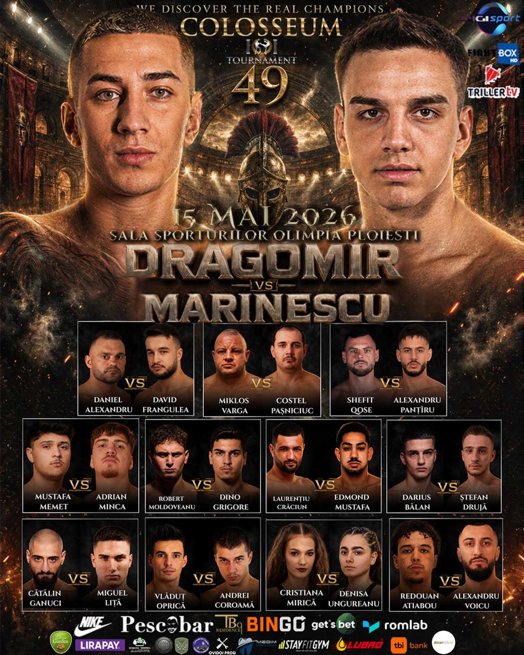 Colosseum Tournament 49 poster