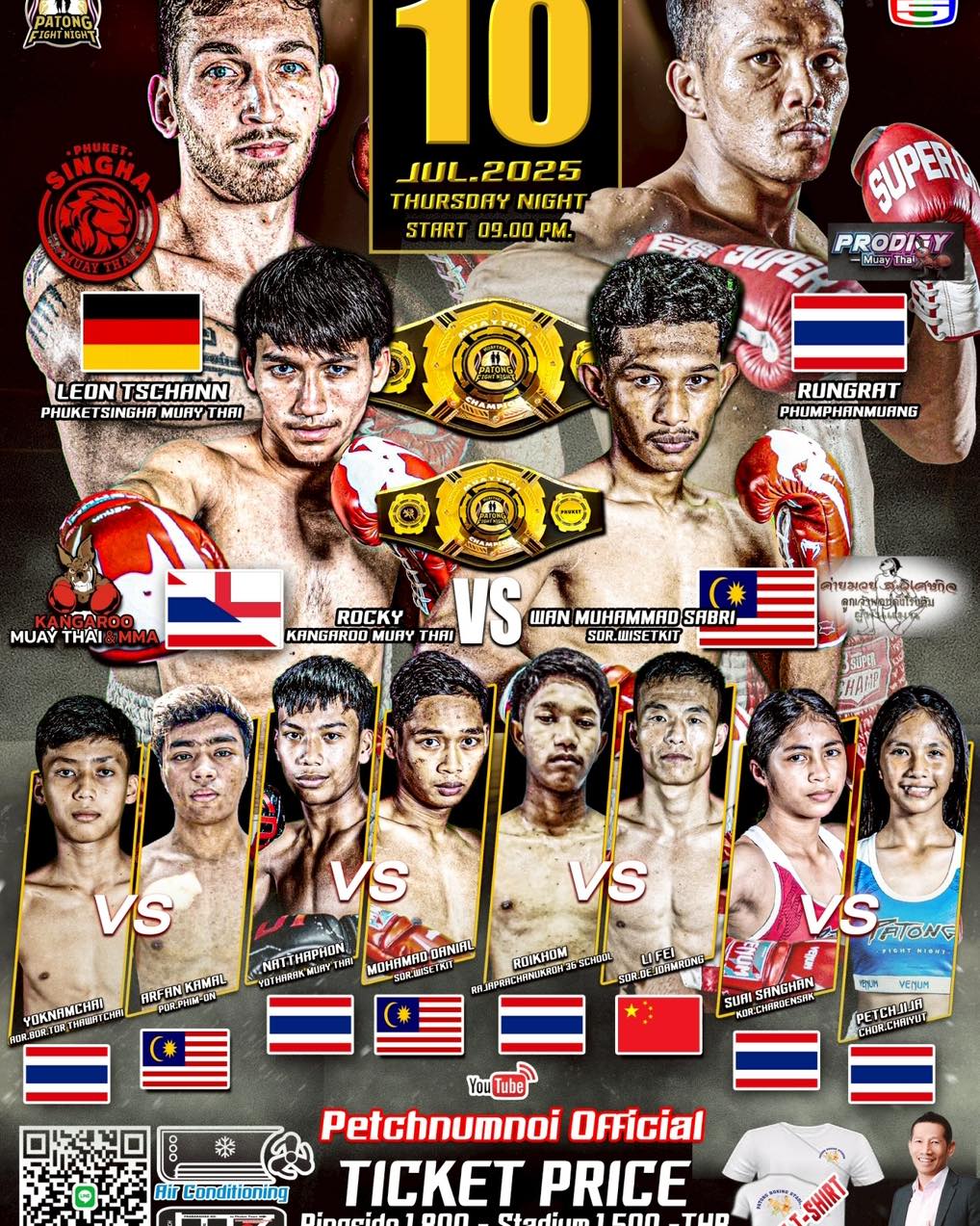 Patong Fight Night (10.07.2025) poster