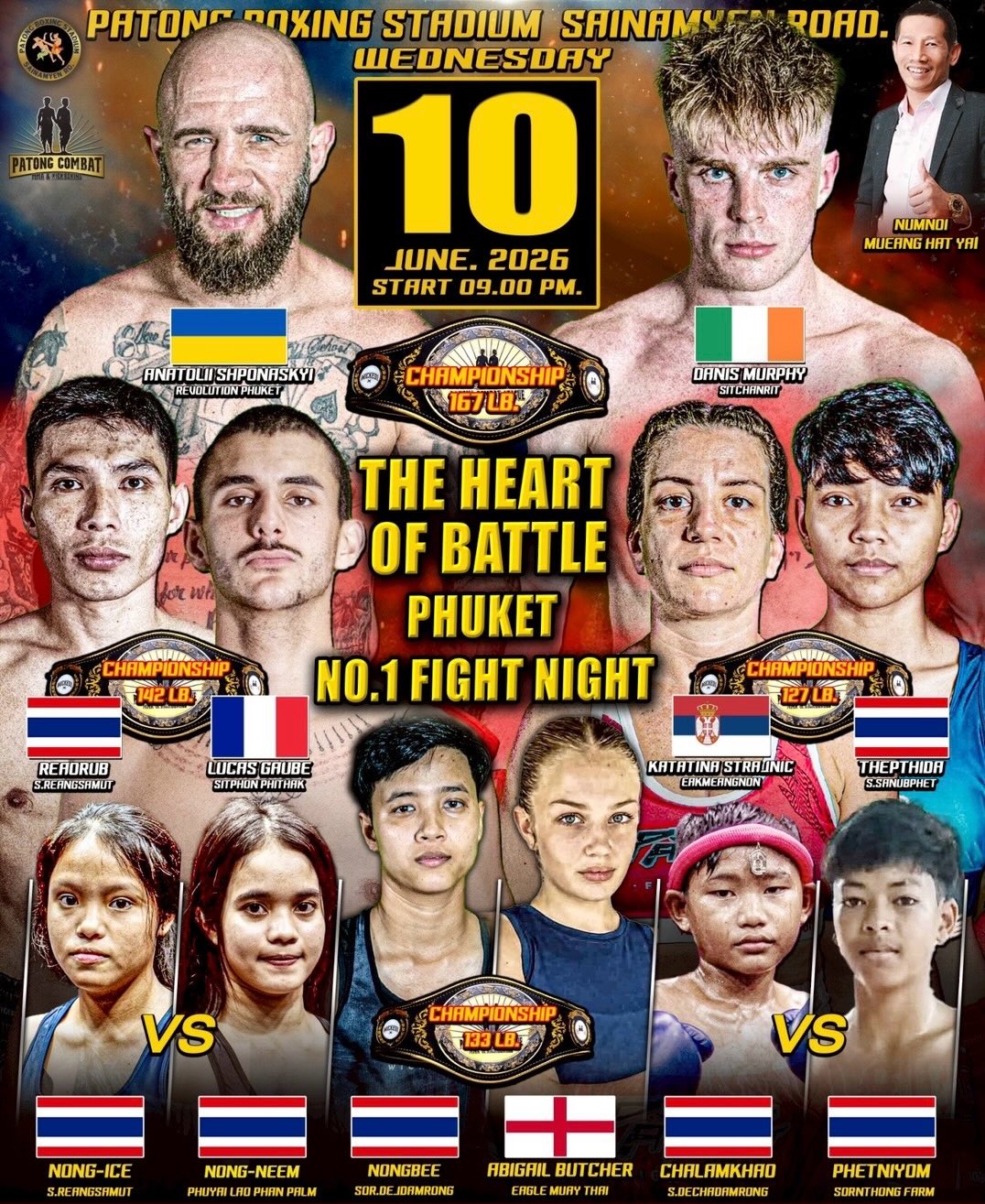 Patong Combat League (10.06.2026) poster