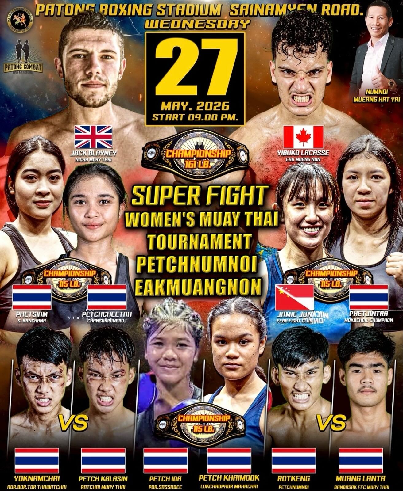 Patong Combat League (27.05.2026) poster