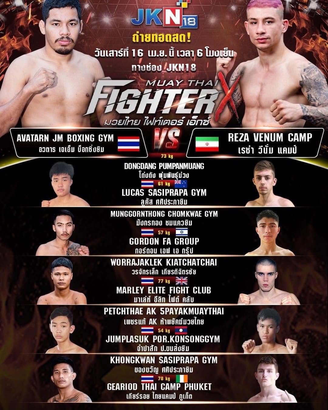 Muay Thai Fighter X (16.04.2022) poster