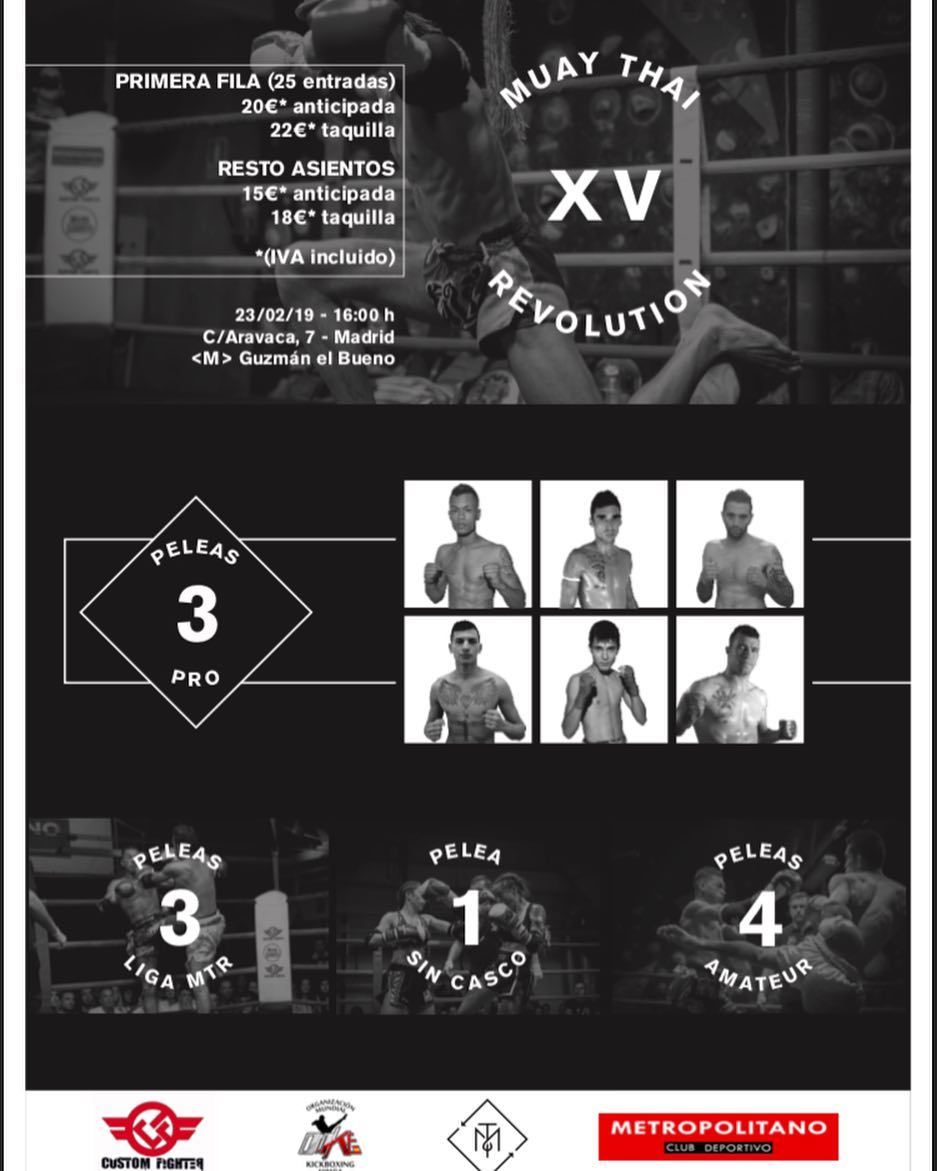 Muay Thai Revolution 15 poster