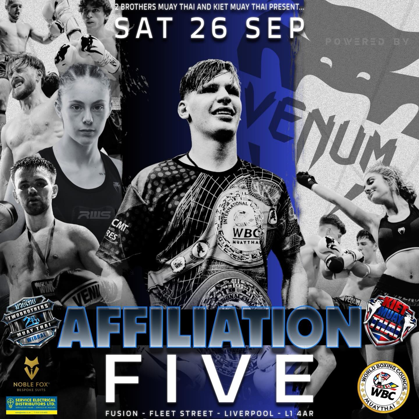 Affiliation Muay Thai 5 poster