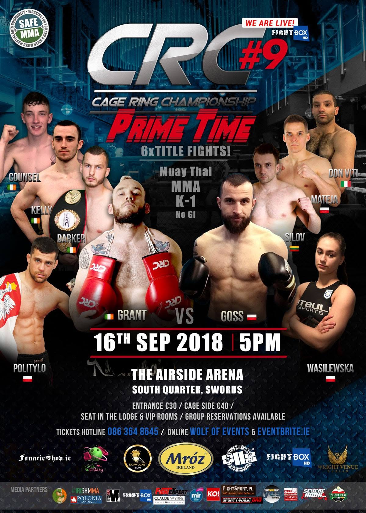 Cage Ring Championship 9 poster