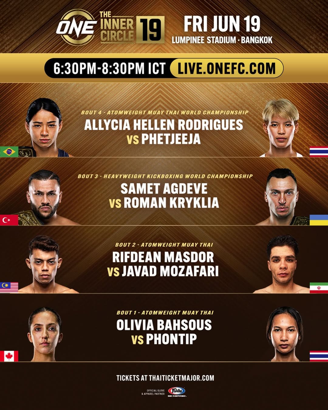 ONE Friday Fights 159 poster