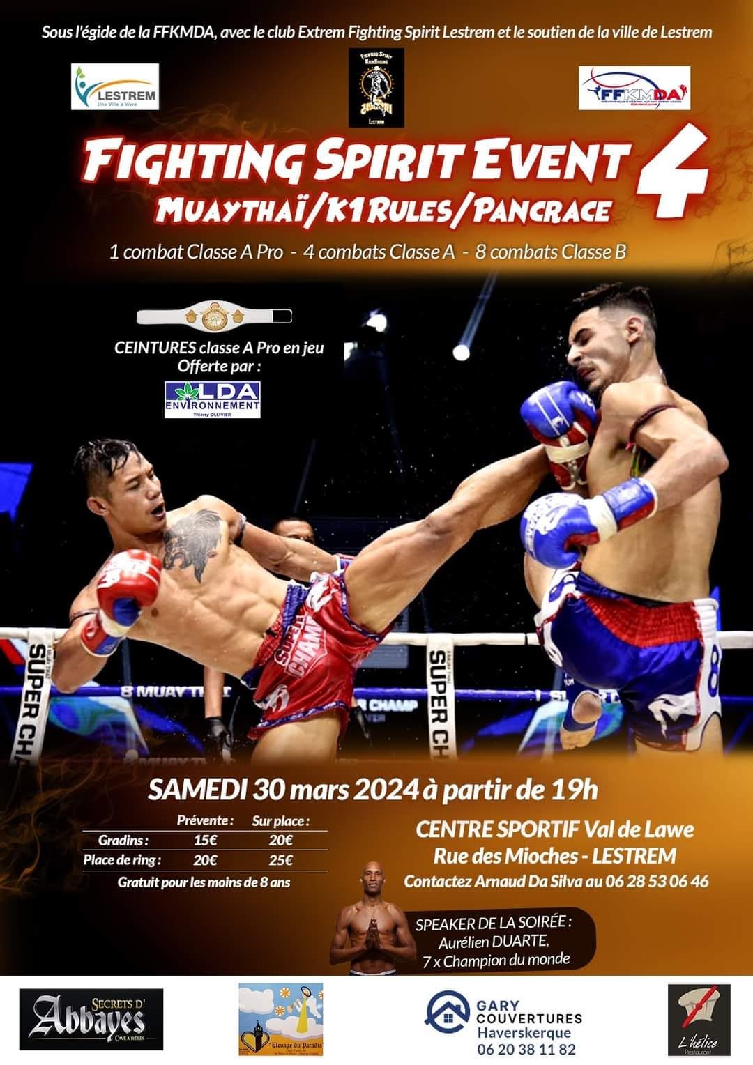 Fighting Spirit Event 4 poster