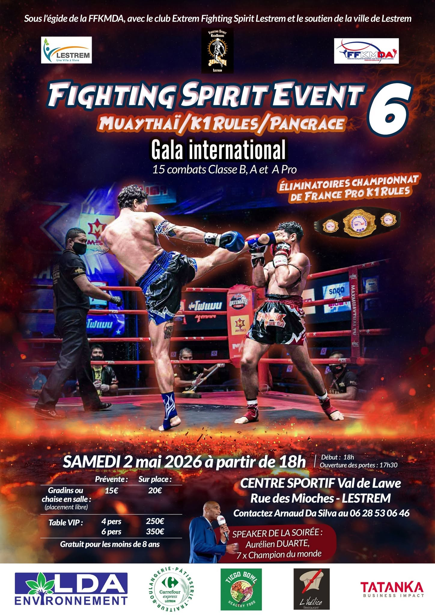 Fighting Spirit Event 6 poster