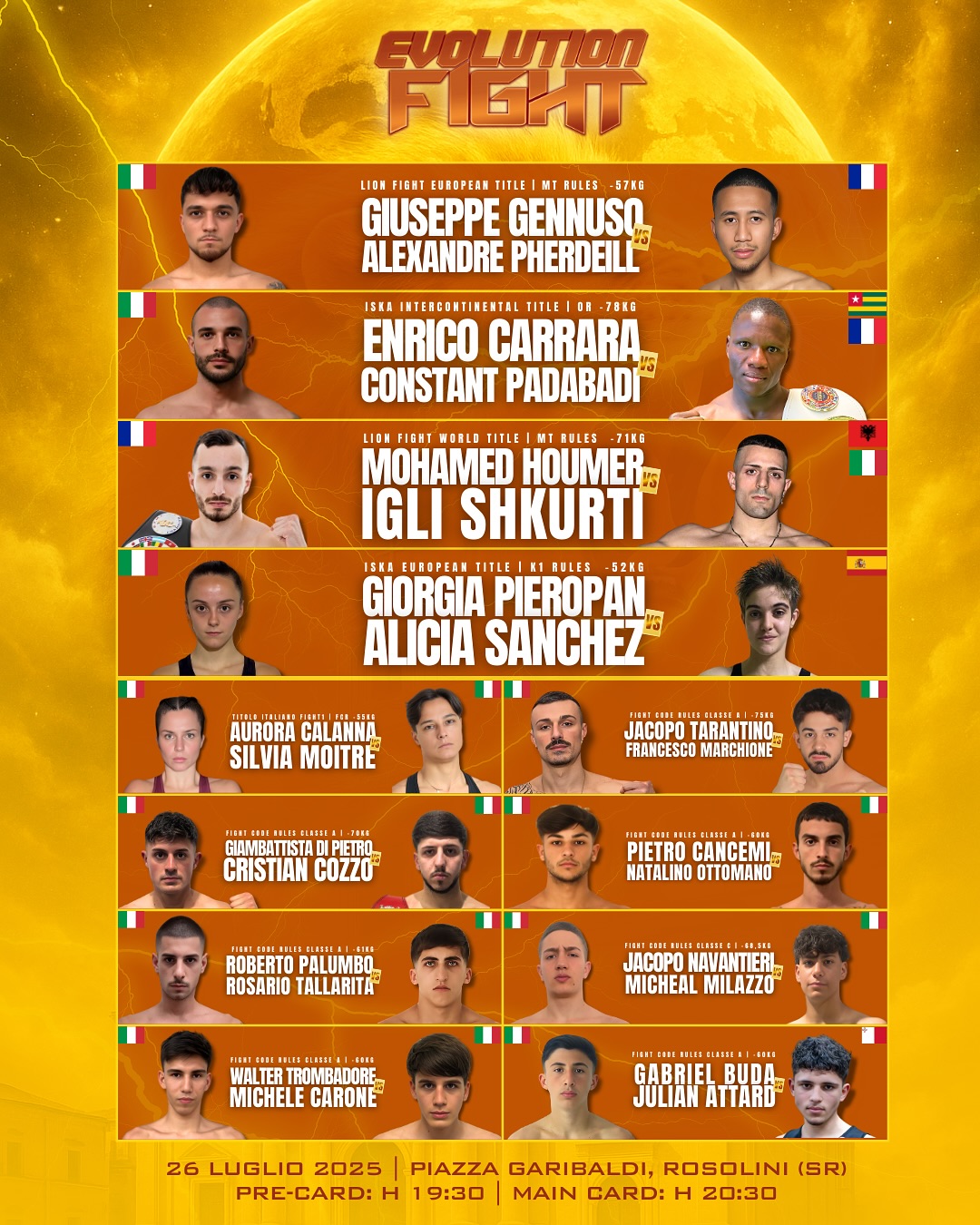 Evolution Fight (26.07.2025) poster